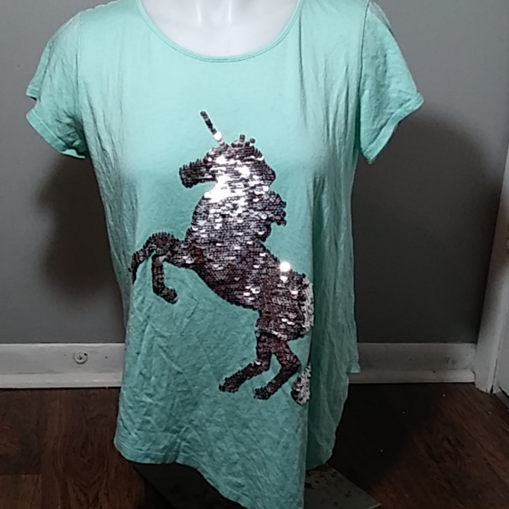 🌈Sequin Unicorn Shirt